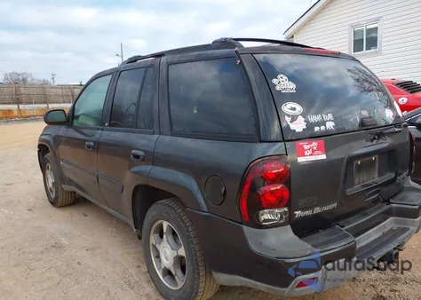 2004 Chevrolet Trailblazer Lt from USA, damaged, VIN 1GNDS13S742316785